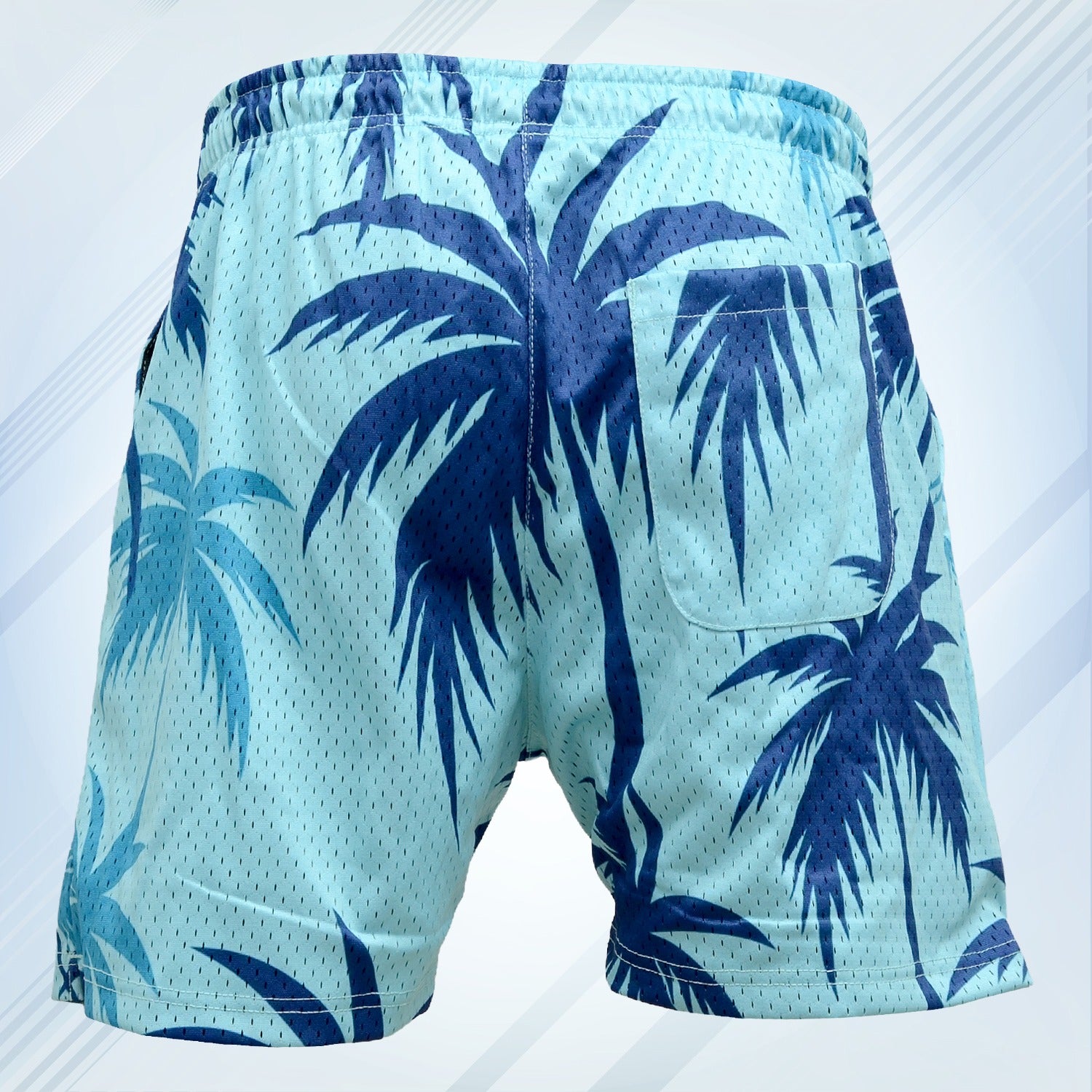 Mesh Graphic Shorts Palm Paradise