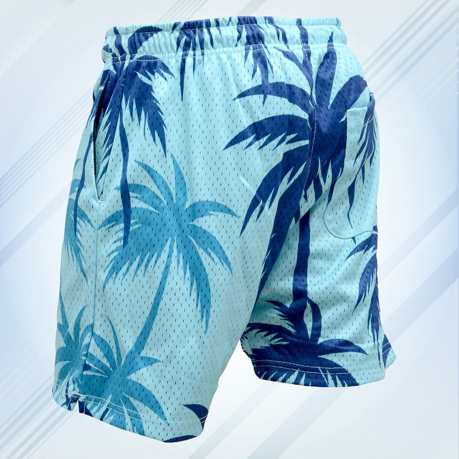 Mesh Graphic Shorts Palm Paradise